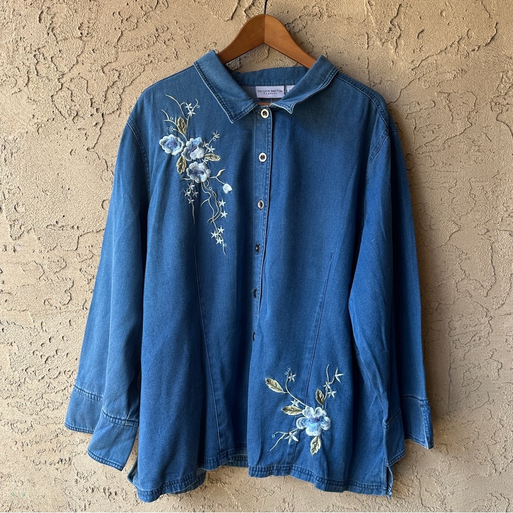 Vintage Shacket Blouse